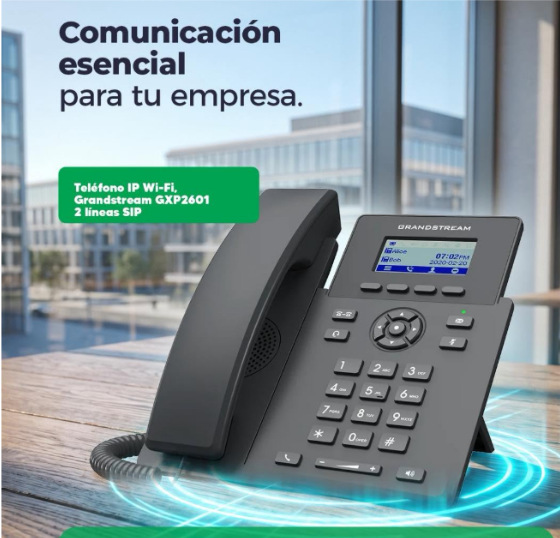 Teléfono IP Grandstream GXP2601