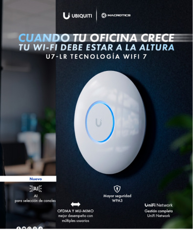 Access point UniFi U7-LR
