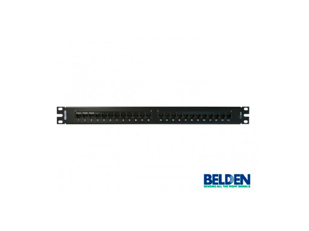 Patch Panel 24 puertos Cat5e Belden AX103258