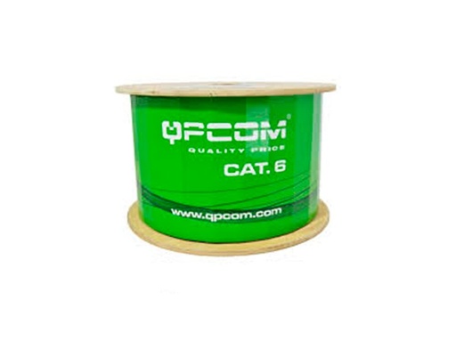 Cable UTP Cat 6 QPCOM QP-66504PE
