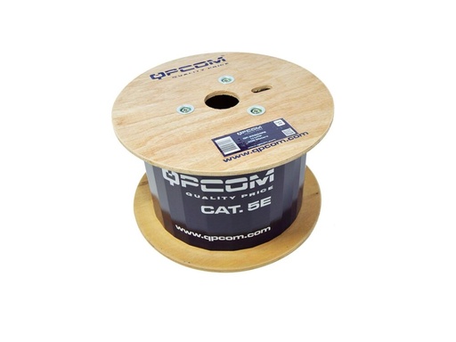 Cable UTP Exterior Cat 5e Sin Gel QP-65504PE